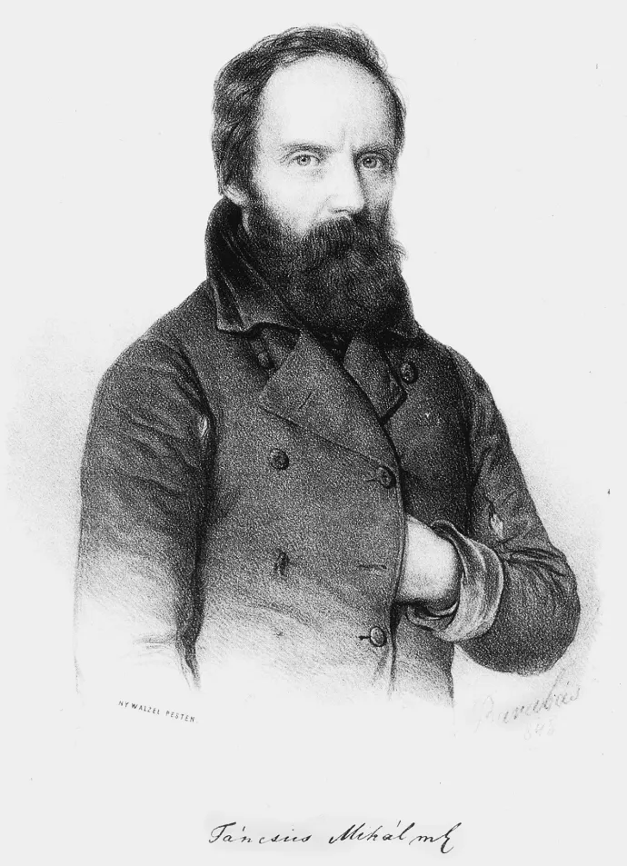 Táncsics Mihály Barabás Miklós litográfiáján – Forrás: Wikipedia