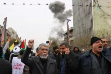 Az iráni állami televízió szerint robbanás rázta meg Teheránt a Kudsz-napi demonstráció közben