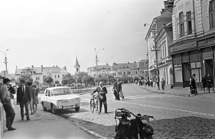 Gyergyószentmiklós 1973-ban – Fotó: Kovács Annamária / Fortepan