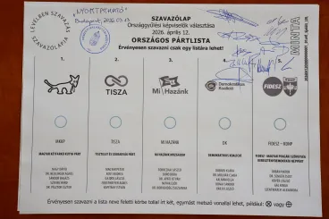 Hivatalosan is öt pártlista lesz a választáson, kiderült, hogy néz majd ki a szavazólap