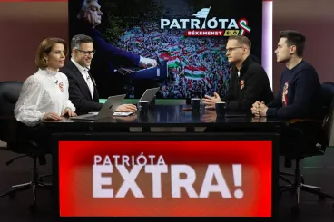 Bekapcsolt mikrofonnal indult el a Patrióta élője, érdekes beszélgetést hallhattak a nézők