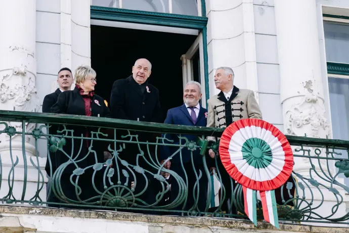 Sulyok Tamást Tamás Sándor, a Kovászna Megyei Tanács elnöke fogadta Kézdivásárhelyen – Fotó: Tamás Sándor Facebook-oldala