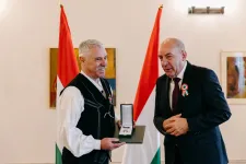 Tamás Sándort kitüntették Orbán Viktor előterjesztése nyomán