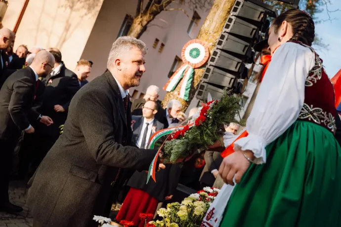 Soós Zoltán koszorúz – Fotó: Soós Zoltán Facebook-oldala