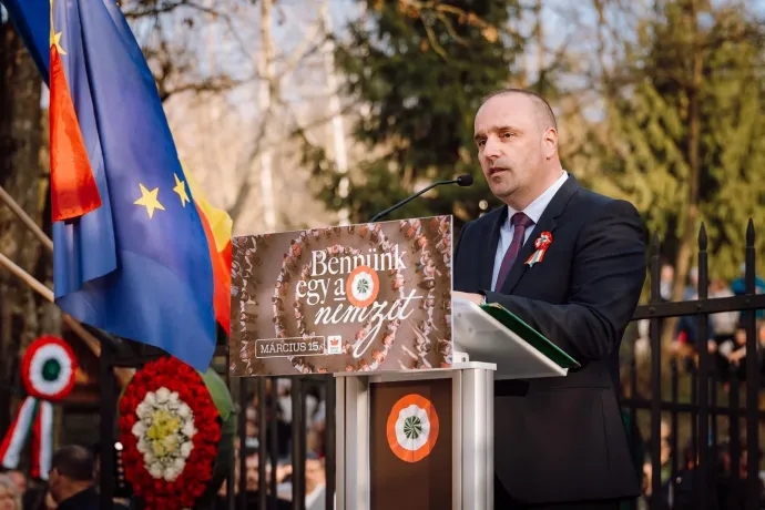 Csibi Attila Zoltán, az RMDSZ Maros megyei elnöke – Fotó: Soós Zoltán Facebook-oldala