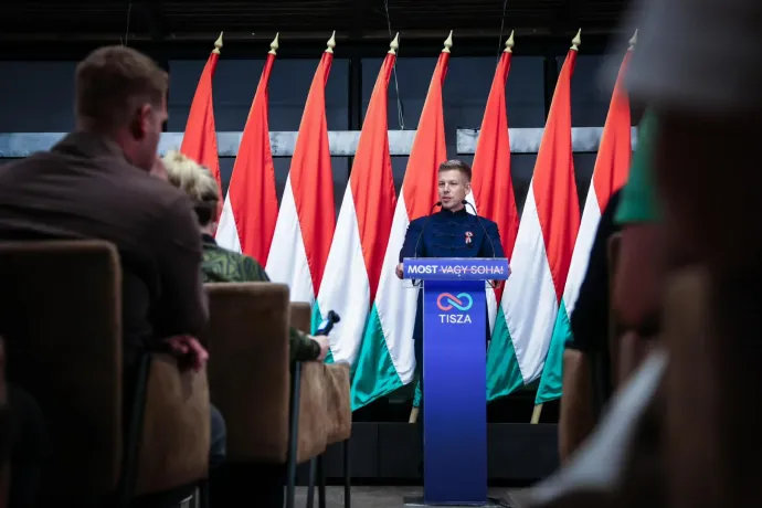 Magyar Péter szerint ötven választókerületben meggyőzően vezet a Tisza