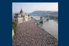 Az egyik megyei lapnál kiszélesítették a rakpartot és átrakták a Lánchidat is, hogy elférjen a Békemenet