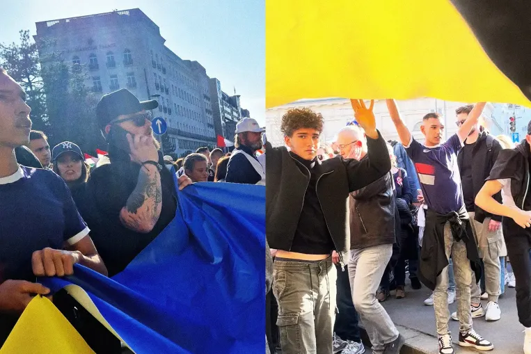 Az a meglepő a hamis ukrán zászlós akcióval, hogy mennyire primitív