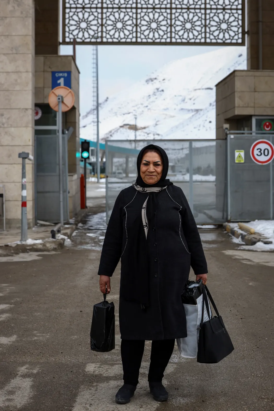 Jaszna néhány perccel azután, hogy átlépte az iráni–török határt – Fotó: Dilara Senkaya / Reuters