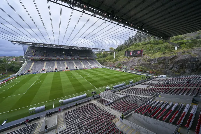 A Braga sziklába épített stadionja – Fotók: Octavio Passos / Getty Images, Carlos Rodrigues / UEFA / Getty Images, Jose Manuel Alvarez / Quality Sport Images / Getty Images, Octavio Passos / Getty Images