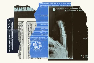 Ádám ujja végét levágta egy tálca a gödi Samsung-gyárban, a cég arra kérte, hogy otthoni balesetnek jelentse