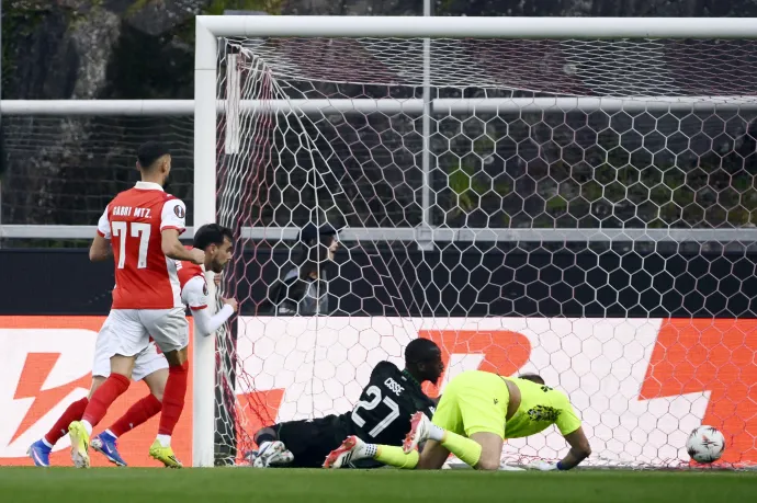 Ricardo Horta gólja – Fotó: Miguel Riopa / AFP