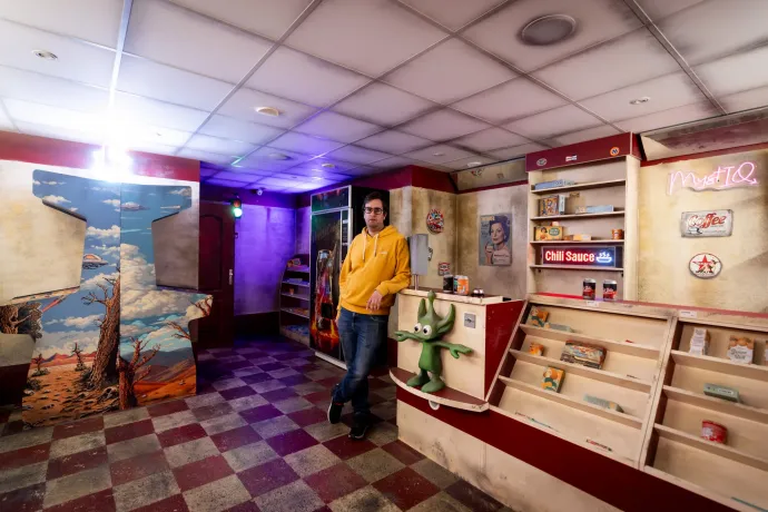 Szalontay Márk hazai pályán – Fotó: Tuba Zoltán / Képszerkesztőség