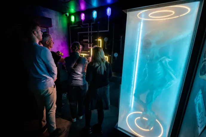 Egy ufó figyeli a próbálkozásainkat – Fotó: Tuba Zoltán / Képszerkesztőség