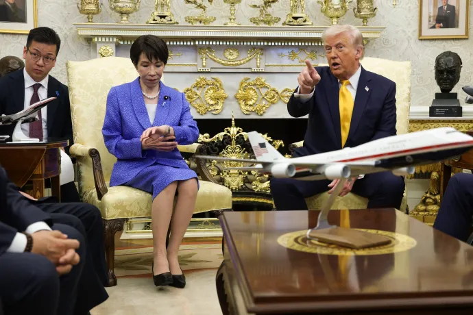 Japán-amerikai csúcstalálkozó – Fotó: Alex Wong / Getty Images