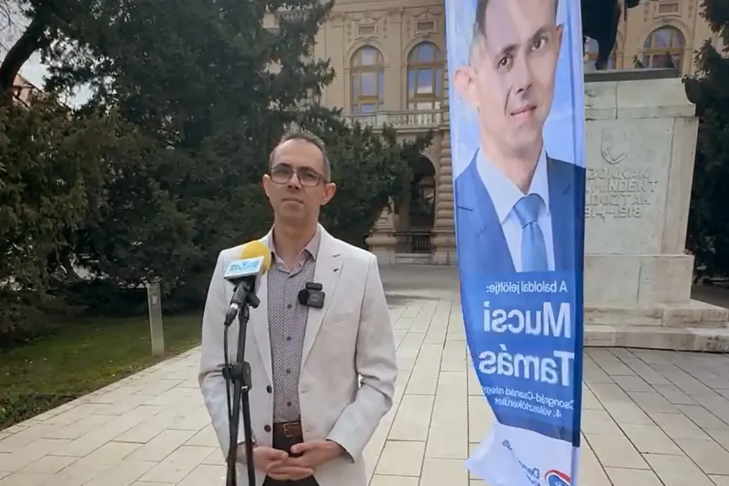 Lépjen vissza a javamra – üzente a hódmezővásárhelyi DK-s a Tisza jelöltjének
