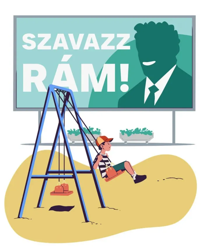 A gyermekek és a politikai kampány – Forrás: Hintalovon Alapítvány