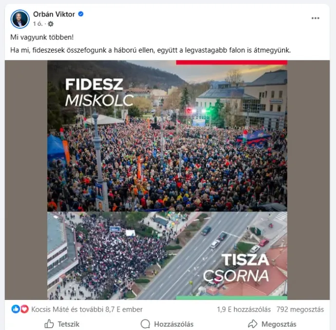 Kép forrása: Orbán Viktor / Facebook