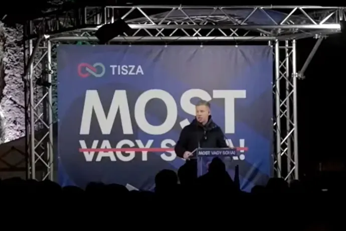 Magyar Péter szerint Orbán háborús őrülete és a biztonságot, békét jelentő Tisza közül lehet választani április 12-én