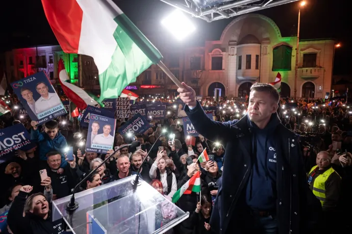 Magyar Péter hosszan sorolta, kiket váltana le azonnal, ha kétharmaddal nyer a Tisza