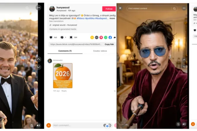 A TikTokon már futott egy Orbánt támogató befolyásolási kampány, ami mesterséges intelligenciával manipulál