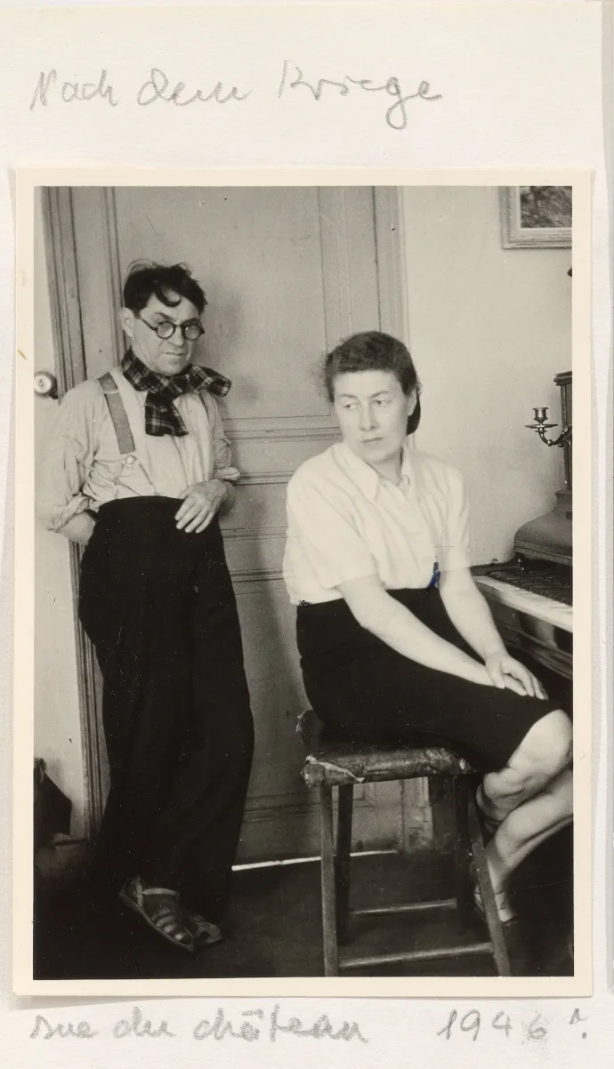 Szittya Emil és Szittya Erika Párizsban – Forrás: Deutsches Literaturarchiv (DLA), Marbach