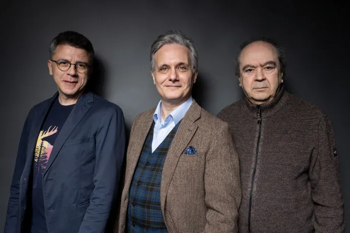 Patat Bence, Nyáry Krisztián, Kúnos László – Fotó: Melegh Noémi Napsugár / Telex