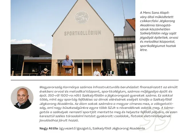 A Mens Sana Alapítvány által működtetett kollégium, apró szépséghiba csupán, hogy az RMDSZ elnökének, Kelemen Hunornak a szülőfalujában működik – Képernyőmentés