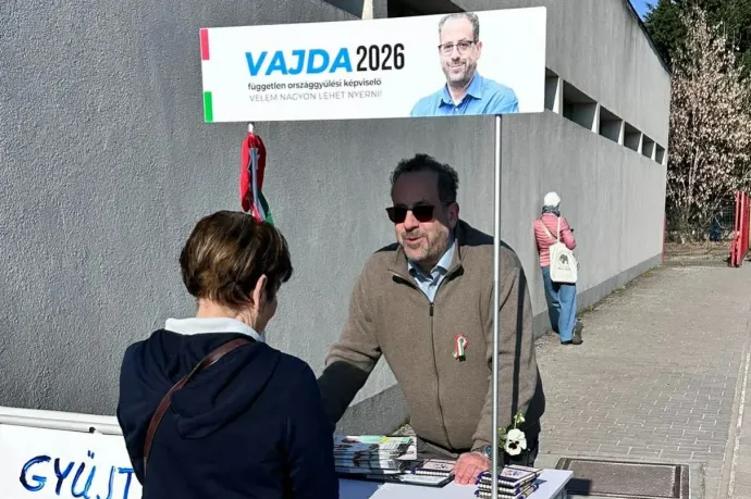 Visszalépett a jelöltségtől a Tisza Párt javára Vajda Zoltán független országgyűlési képviselő