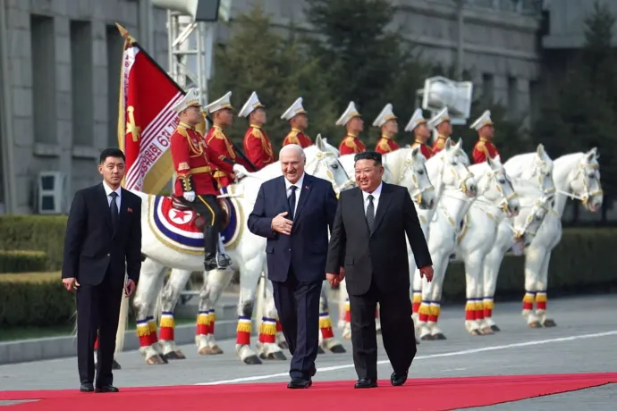 Észak-koreai–belarusz barátsági szerződést írt alá Kim Dzsongun és Lukasenko