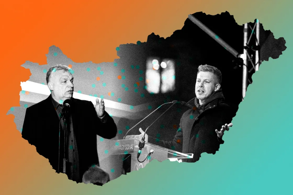 Térképen az országjárás: Magyar a fideszes bástyákat is ostromolja, Orbán a várvédőket lelkesíti