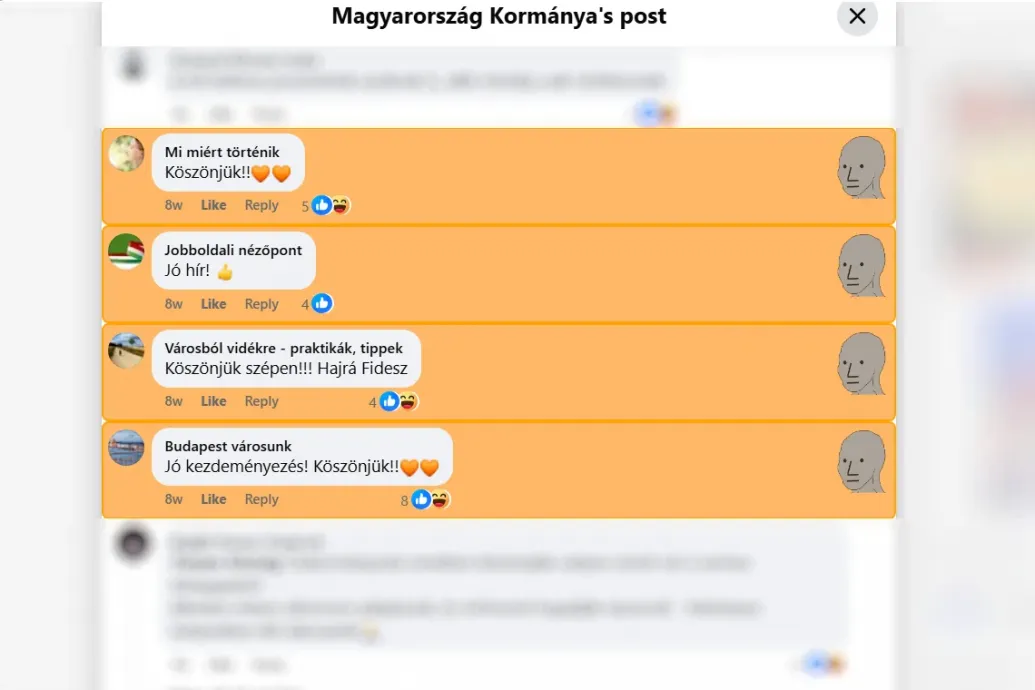 Ez a böngésző-kiegészítés leleplezi a fideszes kamuprofilokat
