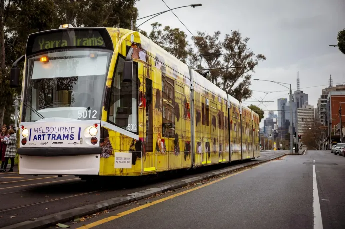 Melbourne-i villamos – Fotó: Tamati Smith / Getty Images
