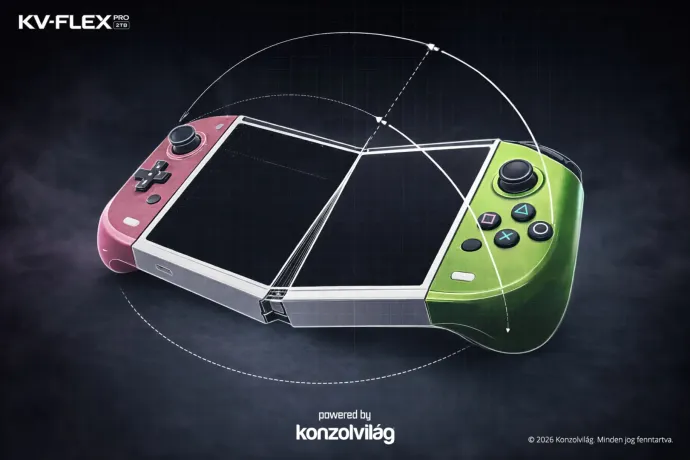 Magyar tervezésű hajlítható játékkonzol érdekel? (x)