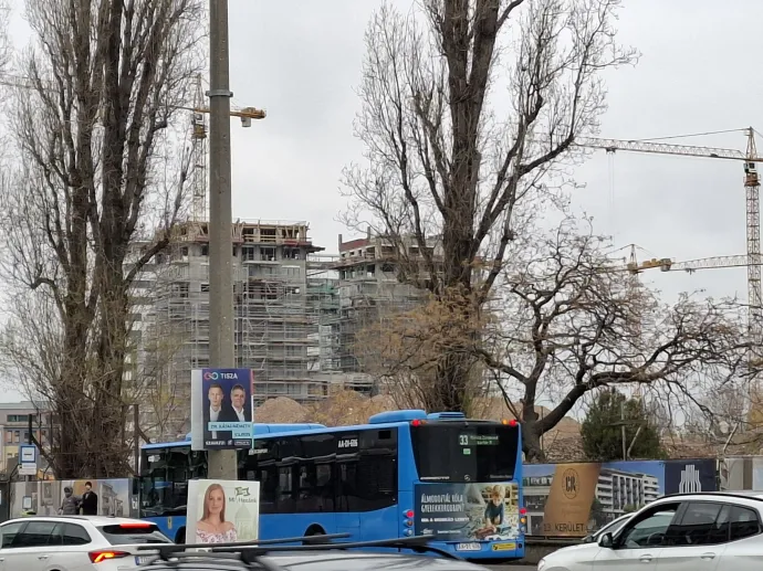 Épülő lakóházak Budapesten, a kép illusztráció – Fotó: G7