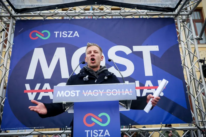 Závecz Research: 11 százalékpontos előnye van a Tiszának a pártot választók körében