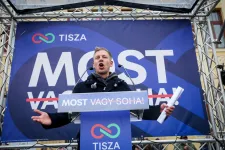 Závecz Research: 11 százalékpontos előnye van a Tiszának a pártot választók körében