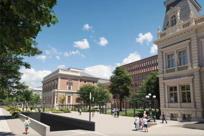 Az új campus látványterve – Forrás: ÉKM