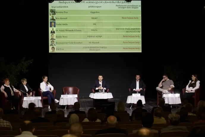 Választókerületi vita Csepelen – Fotó: Borbély Lénárd / Facebook