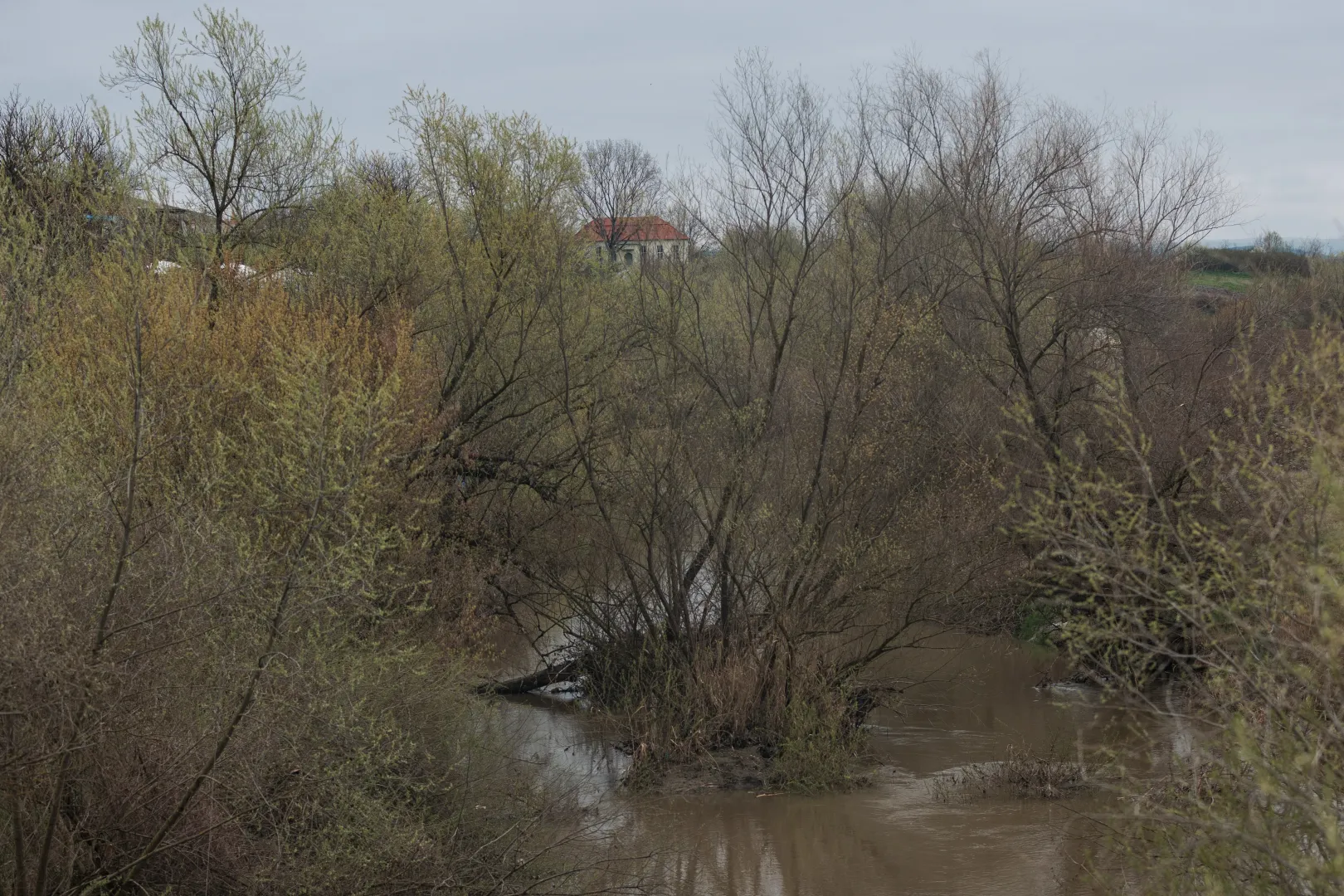 A Küküllő átszeli Magyarpéterfalvát – Fotó: Gozner Gertrud / Transtelex
