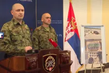 A szerb Katonai Biztonsági Ügynökség igazgatója szerint amerikai gyártmányú robbanóanyagot találtak a gázvezetéknél