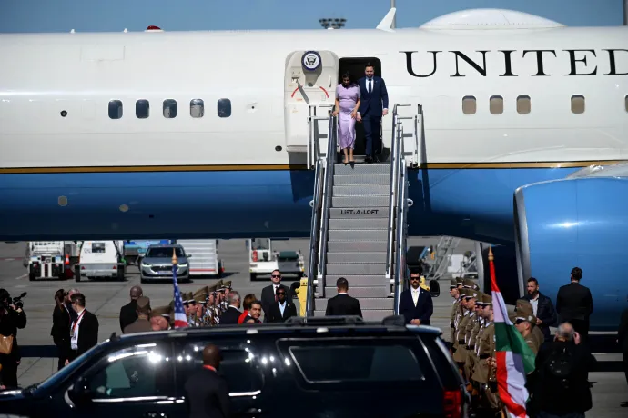 Leszállt Budapesten J. D. Vance, az Egyesült Államok alelnöke