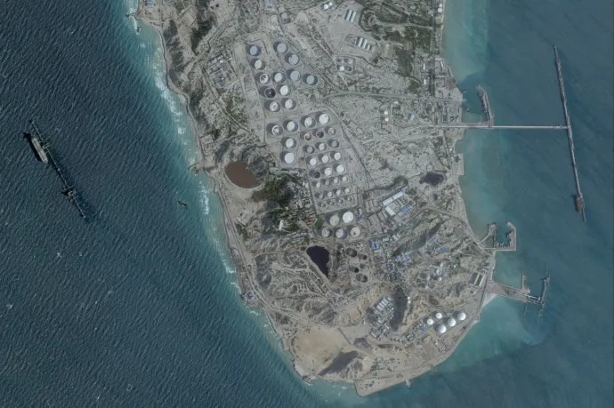 Katonai célpontokra mért csapásokat az Egyesült Államok az iráni Hárg-szigeten