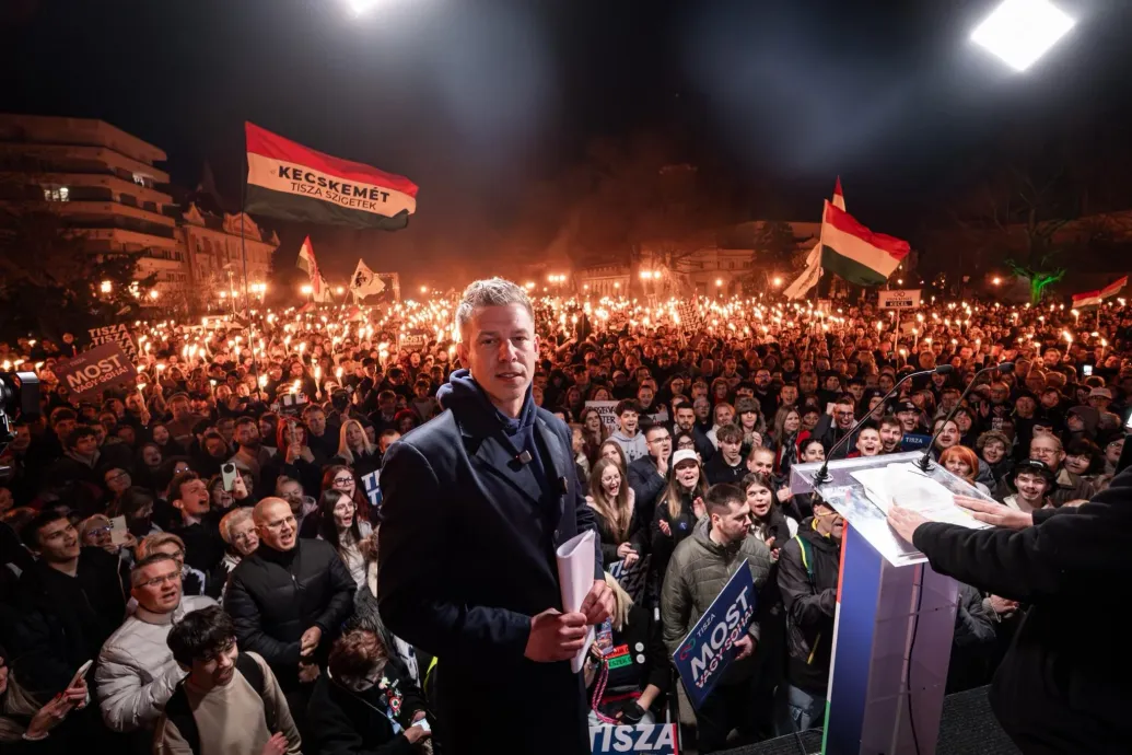 Brutális Tisza-fölényt mért a Medián – 2026 élőben