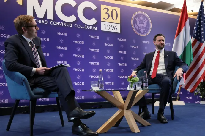 Vance Budapesten: Orbán Viktor tette a legtöbbet a békéért