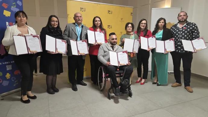 Az idei év jelöltjei – Forrás: Roma Sajtóközpont