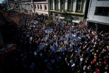 Magyar Péter nagykanizsai gyűlésén is megjelentek orosz tudósítók, a tömeg pedig azt skandálta: „ruszkik, haza”