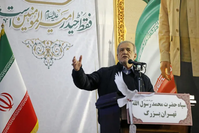 Maszúd Peszeskján – Fotó: Fatemeh Bahrami / Anadolu / AFP