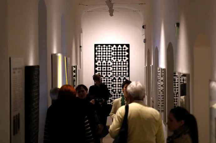 A műemlék épület minden terét kihasználták az újrarendezéssel – Fotó: Gűth Ervin / Telex