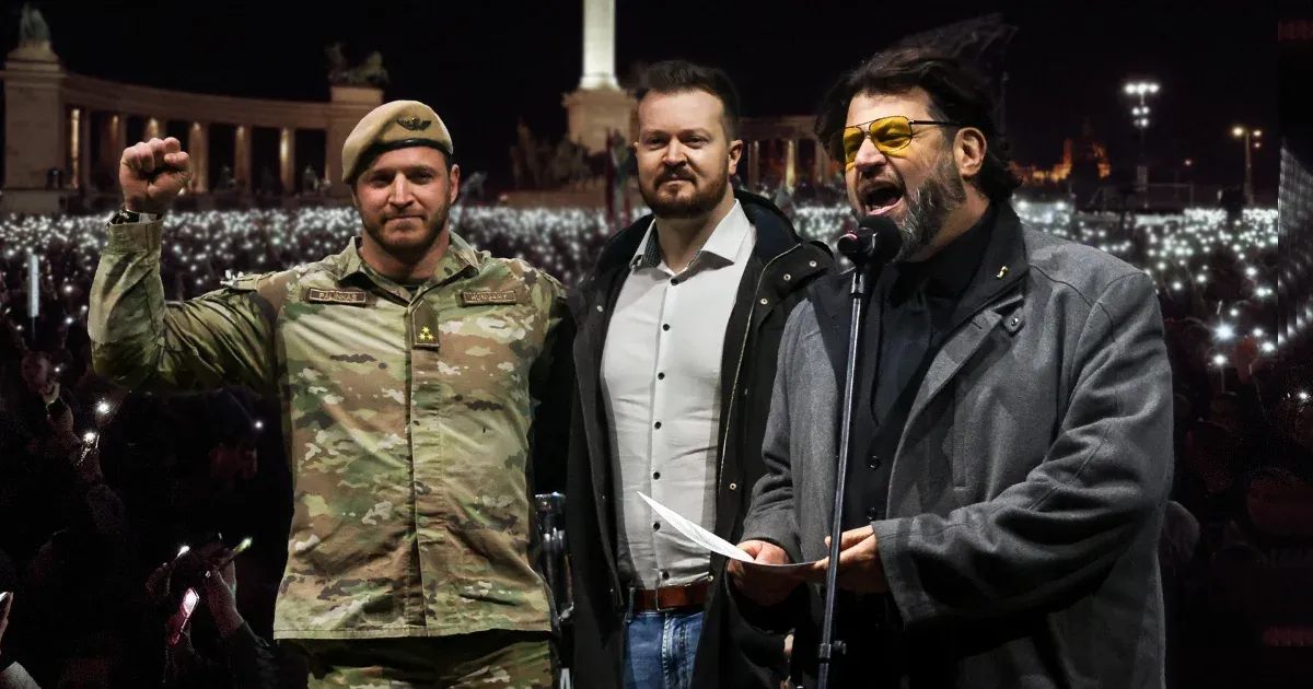 „A zene ereje: Fidesz-ellenes üzenetek a Redszerbontó Nagykoncerten” „A zene ereje: Fidesz-ellenes üzenetek a Redszerbontó Nagykoncerten”